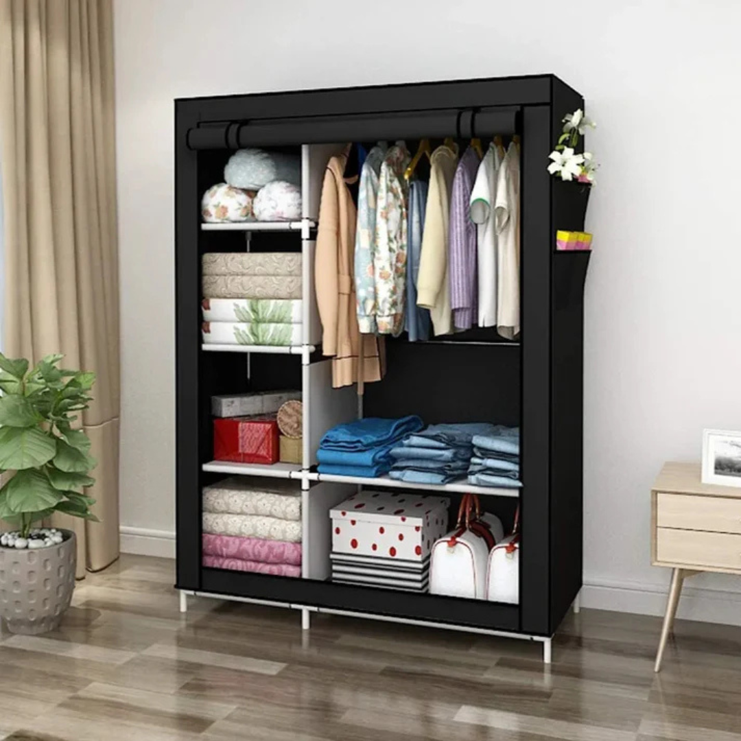 Closet Organizador 3 en 1 con 3 Compartimientos – Compacto, Resistente y Multiusos