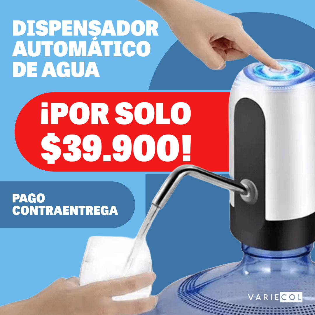 DISPENSADOR ELECTRICO DE AGUA PARA GARRAFON.