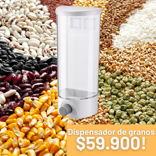 DALE UN MEJOR ORDEN A TUS COMIDAS - DISPENSADOR DE GRANOS
